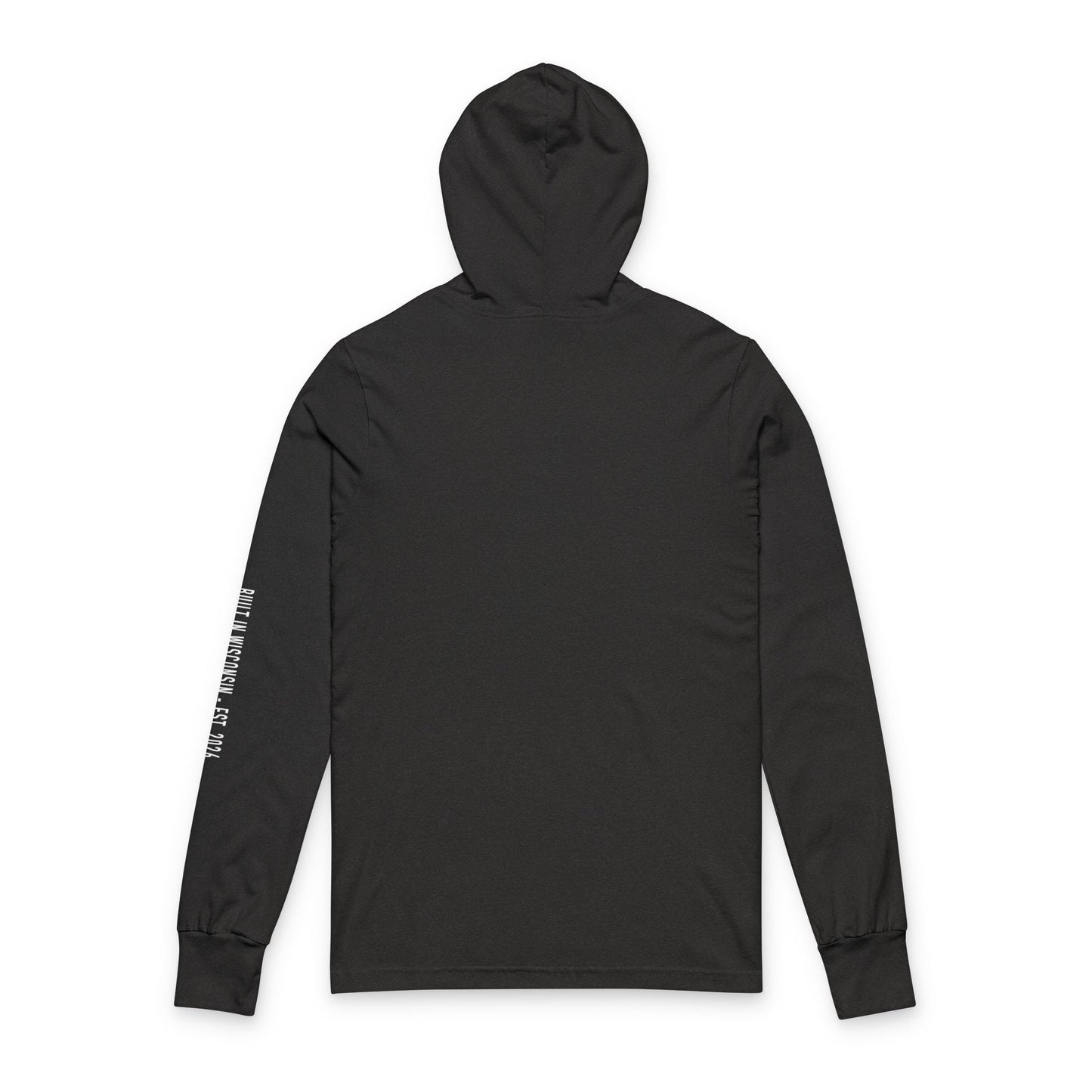 Hooded Long Sleeve Tee — Faysfour Collective Minimal Logo